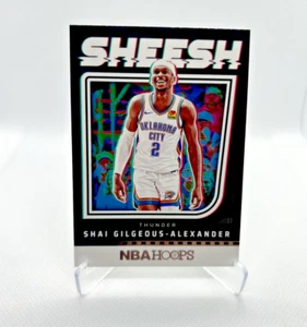 Shai Gilgeous-Alexander - 2024-25 Hoops Sheesh Insert #6 - Oklahoma City Thunder - Picture 1 of 2