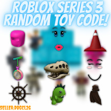 Roblox Backpack Clips Series 1 BACON HAIR Toy w/ BACON MOUSTACHE Code