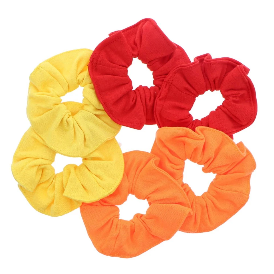 Large Solid Scrunchie - Set of 6 - Image 1 of 1