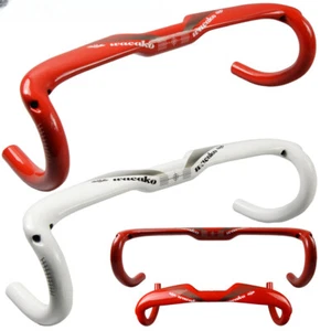 400/420/440mm Road Bike Handlebars Internal Routing Carbon Fiber Bike Drop Bar - Picture 1 of 14