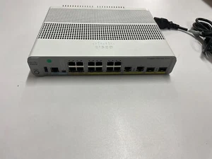 WS-C3560CX-12PD-S Cisco Catalyst 3560-CX 12 Port PoE, 10G Uplinks IP Base - Afbeelding 1 van 2