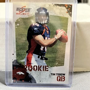 2010 Score Select Factory Set Rookie Bonus - Tim Tebow RC - #2 Broncos Gators - Picture 1 of 2