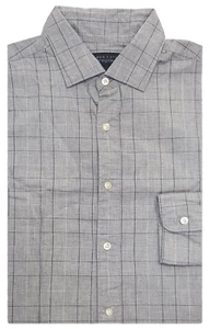 $98.00 The Mens Store Men's Long Sleeve Cotton Shirt, Twilight, S - Picture 1 of 2