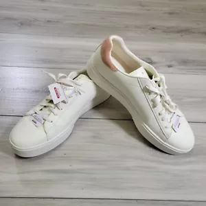 Skechers Shoes Women's 11 Natural/Multi Court Classics Eden LX-Lined Up New - Picture 1 of 7