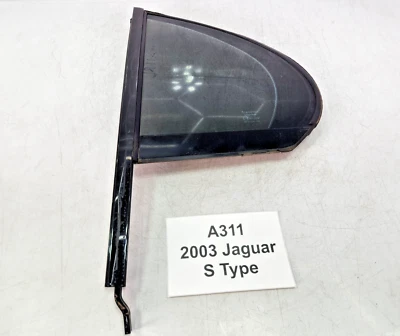 ✅ 03-08 OEM Jaguar S-Type X200 заднее левое стекло со стороны водителя четверть стекла - Изображение 1 из 4