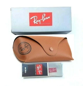 Estuche Ray Ban Gafas de Sol Estuche Cuero con Caja de Tela Folleto Estuche Ray Ban - Imagen 1 de 2