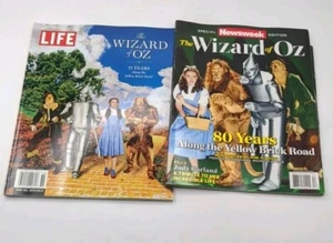 Life Magazine 75 Years & Newsweek The Wizard of Oz Judy Garland 80 Years Special - Picture 1 of 9