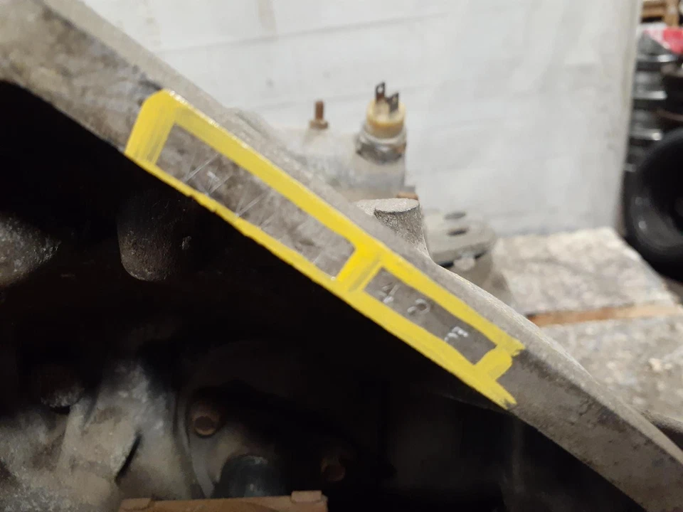 Used Manual Transmission Assembly fits: 1986 Plymouth Horizon MT 4-97 1.6L 4 spe Foto 1 de 4