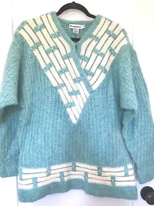 Vintage Premiere Designer Women's Oversized Sweater 80's 90's Size Medium NWT - Picture 1 of 7