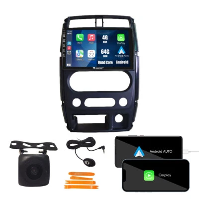 For Suzuki Jimny 2007-2012 Carplay Android Car Stereo Radio GPS Navi WiFi 4+64G - Image 1 of 4