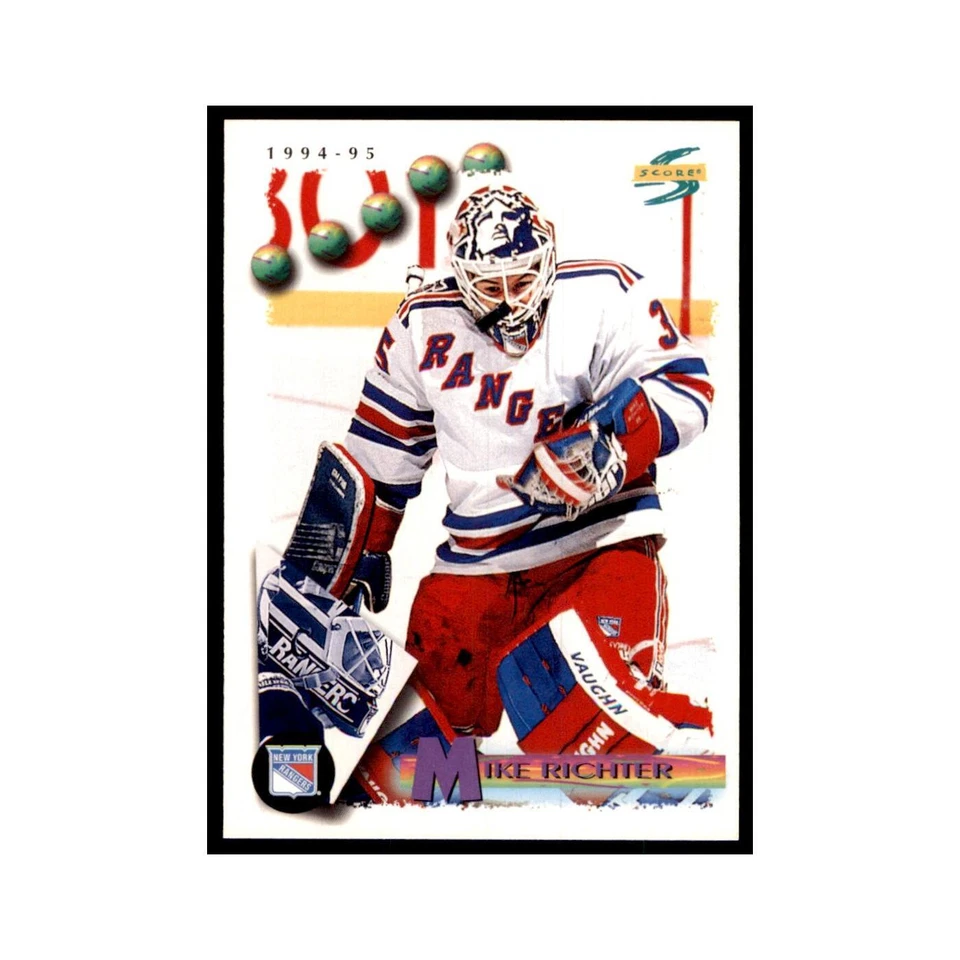 Mike Richter 1994 Score #130 Hockey Cards Hockey Card NM - Image 1 of 3