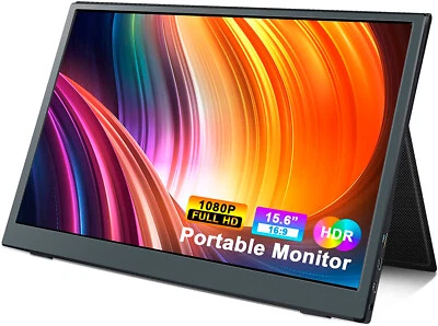 11.6''/13.3''/15.6'' Portable IPS Gaming Monitor Type-C Second External Monitor  - Image 1 of 4