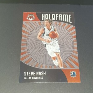 2020-21 Mosaic Holofame Steve Nash Insert Card - Dallas Mavericks