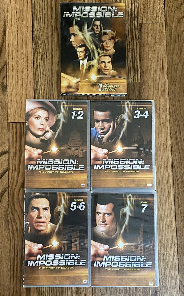 Mission: Impossible The Complete First Season (DVD, 2006, 7-Disc Set) Fast Ship - Image 1 of 4