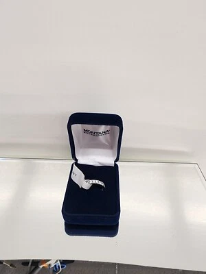 Montana Silversmiths RING  Path of Starlight Channel CZ   RG2748   MSRP $58 - Image 1 of 2