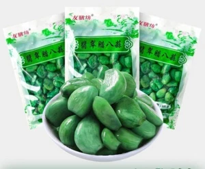Fresh Green Laba Garlic (Jade Garlic) - Pickled in Vinegar - Picture 1 of 38