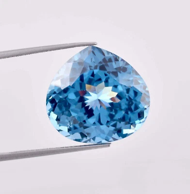 Piedra preciosa azul natural impecable certificada GIT todos los tamaños disponibles Foto 1 de 4