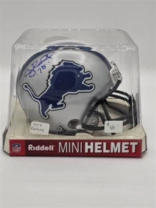 Cory Redding Detroit Lions authentische Replik Helm handsignierte Inschrift - Bild 1 von 6
