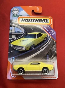 2020 Matchbox #56 MBX Highway 1970 Plymouth Cuda - Picture 1 of 2