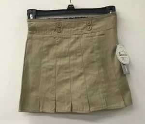 Genuine Girls School Uniform Khaki Skort  - Picture 1 of 3