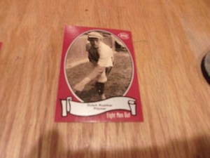 DUTCH RUETHER  EIGHT MEN OUT 1988 PACIFIC TRADING CARD