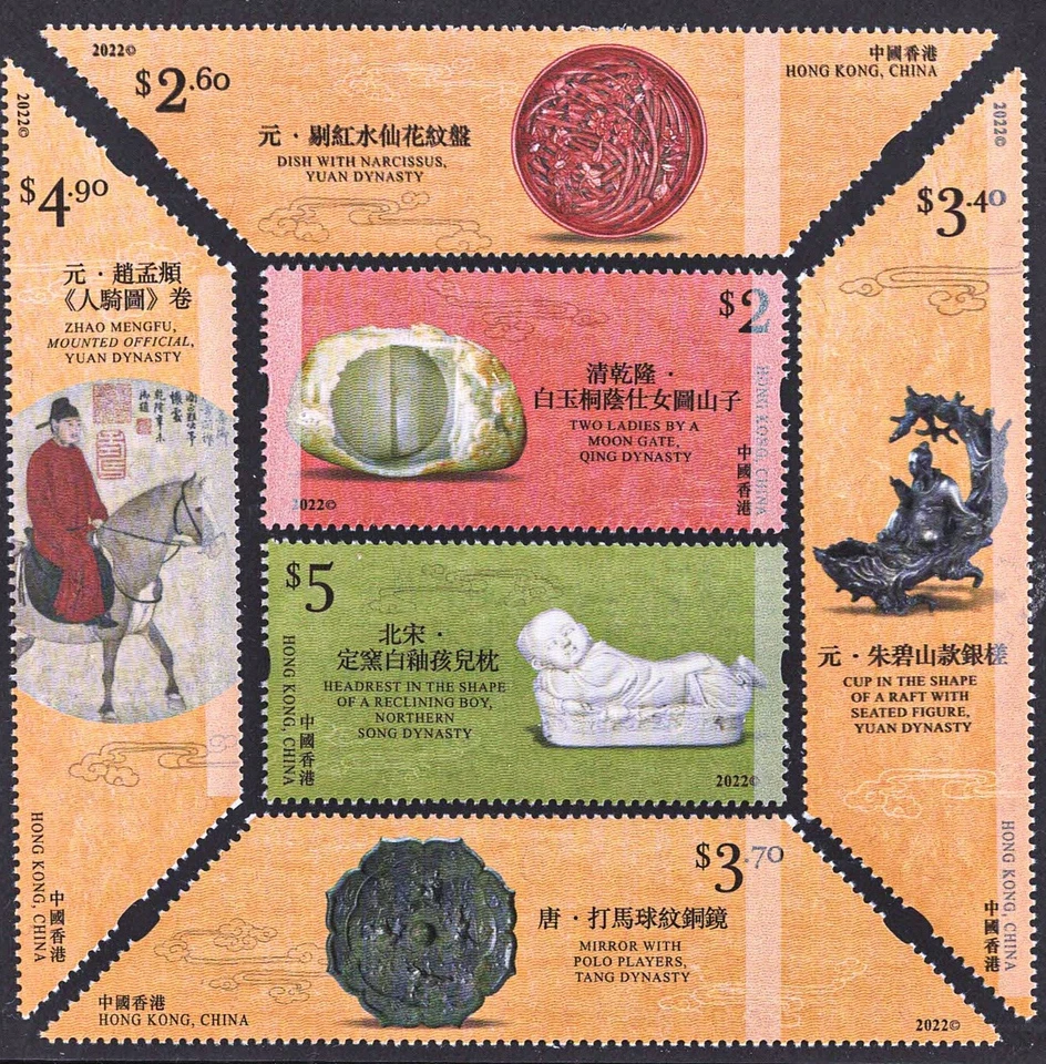 HONG KONG * (EDICIÓN 2022) - MUSEO PALACIO * Juego de 6 sellos, como nuevo NH Foto 1 de 1