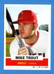2021 Topps Throwback Thursday #1 Mike Trout Los Angeles Angels 4710 - Bild 1 von 1