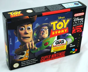 Jeu TOY STORY sur Super Nintendo SNES Neuf carton d'usine version PAL VGA Ready - Imagen 1 de 10