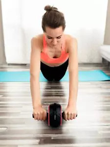Yoga Studio Abdominal Wheel Roller for Muscle Training for Indoor Fitness - Picture 1 of 4