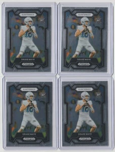 2024 Panini Prizm Draft Picks Drake Maye base rookie card lot / Patriots - Picture 1 of 1