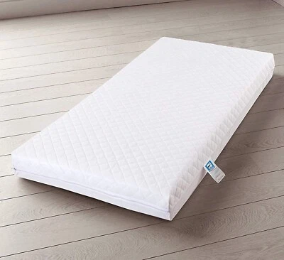 BLUEMOON BEDDING COT Bed Mattress 127 x 63 CM Compatible With Mamas & Papas Cot