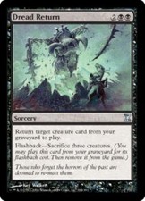 WOTC MtG Time Spiral Dread Return (U) (Foil) EX