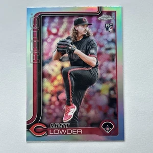 2025 Topps Chrome - Rhett Powder #147 Cincinnati Reds Refractor (RC) - Picture 1 of 2