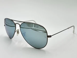 Ray Ban RB3025 029/30 58mm AVIATOR Silver Mirror/ Gunmetal AUTHENTIC ITALY - Bild 1 von 12