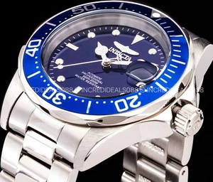 Reloj pulsera Invicta PRO DIVER AUTOMÁTICO para hombre esfera azul plata 40 mm - Imagen 1 de 10