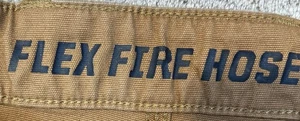 Pantalones comerciales Duluth para hombre 32x32 marrón flexible manguera contra incendios máximo ajuste relajado carga - Imagen 1 de 7