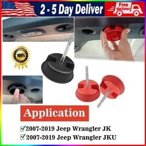 Hardtop Freedom Panel Knobs Mounting Screw For Jeep Wrangler JK 2007-2019 - Foto 1 di 16