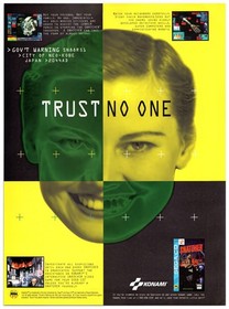 Snatcher - Sega CD Cyberpunk Game - Vintage Original Print Ad/Poster Promo 1995