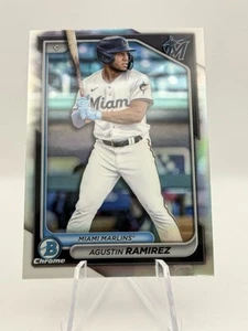 2024 Bowman Draft Chrome Agustin Ramirez #BDC-133 Prospect Refractor - Picture 1 of 2