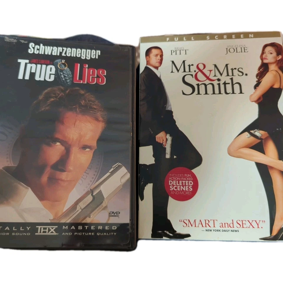 Mr. & Mrs. Smith/True Lies (DVD)   - Image 1 of 4