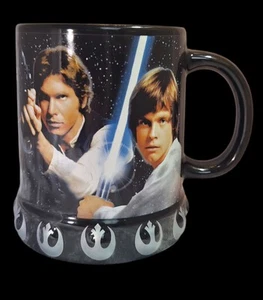 Large Star Wars Disney Lucas Galerie Ceramic Mug 24 oz - Picture 1 of 13