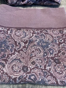 Set lenzuola vintage WestPoint Stevens Paisley KING con attacco K, piatto K, 2 custodie K PULITO - Foto 1 di 5