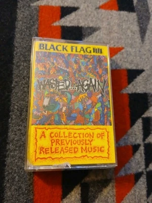 Black Flag Wasted Again 1987  Cassette Tape Vintage Rare Original  - Image 1 of 3