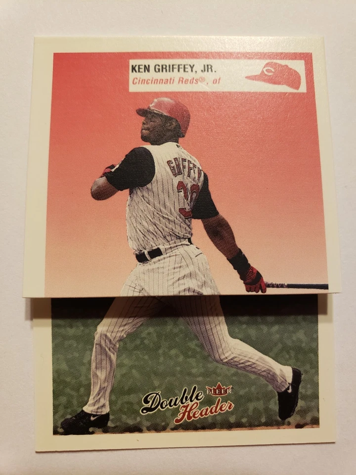Ken Griffey Jr/Barry Larkin 2003 Fleer Double Header #247, #248 - Image 1 of 2