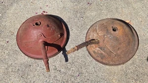 Ford Model T or A 1925-35 PAIR Head Lights Metal Parts AS IS - Picture 1 of 8
