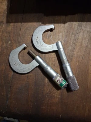 Vintage  Starrett Precision Micrometer No. T232RL  0-1" (No Box) - Image 1 of 3