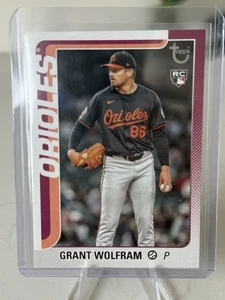 Grant Wolfram 2025 TOPPS ACTUALIZACIÓN NOVATO STOCK VINTAGE PARALELO #’d/99 ORIOLES ⭐️ - Imagen 1 de 3