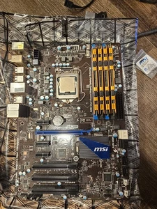 MSI P67A-C43 Motherboard - Intel Core I5 2500K - PNY 16GB DDR3 Ram - Zdjęcie 1 z 5