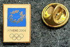 ATHENS 2004 SUMMER OLYMPICS COMMEMORATIVE TIE PIN BADGE