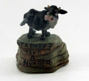 Montana Silversmiths CowLogic-Got A Beef Collectible Figurine New free Shipping - Picture 1 of 3